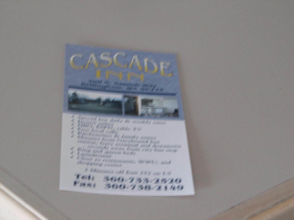 Cascade Inn Bellingham Eksteriør bilde